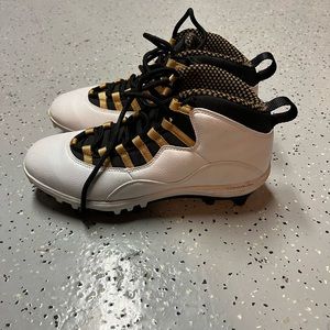 Air Jordan 10 Football Cleats size 9.5